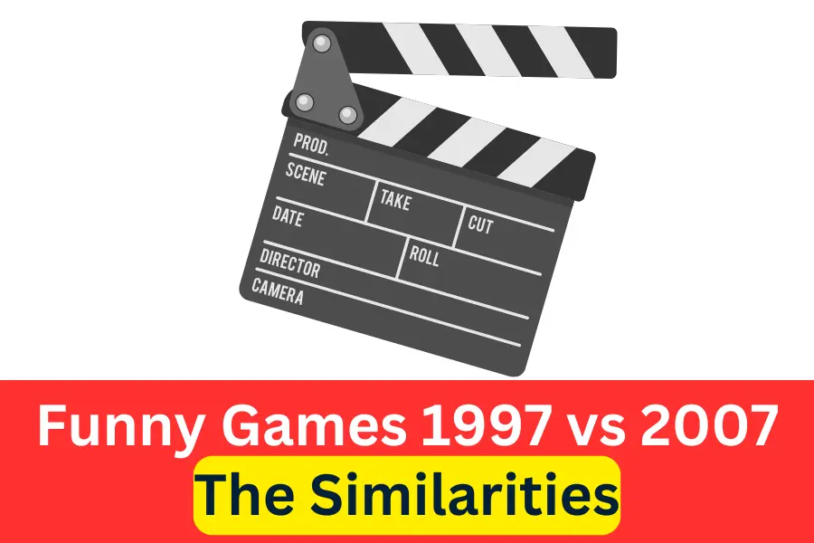 funny games 1997 vs 2007 similarities